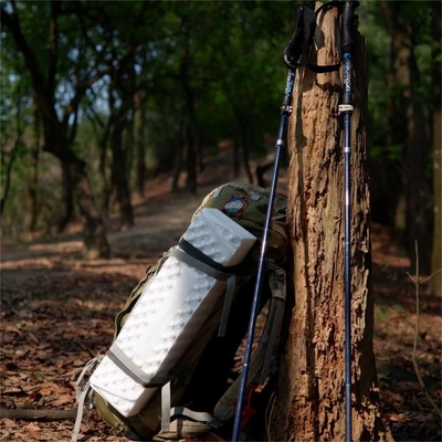 โลโก้ที่กําหนดเอง แป๊ดนอนประกอบกันเอง แป๊ดค่ายกระเป๋าไข่สําหรับ Backpacking