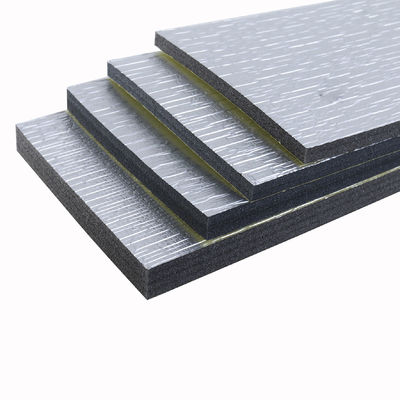 25 กิโลกรัม/ม3 อลูมิเนียมฟอยล์คอมพอสิต Xpe Foam Polyolefin Insulation สําหรับท่อ HVAC