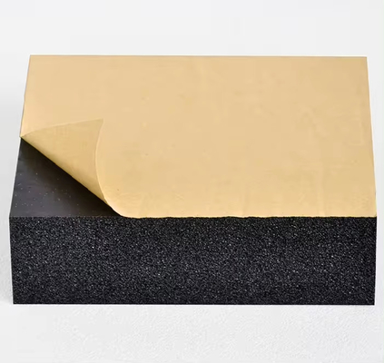 1mx2m EPDM Foam Sheet Close Cell Insulation วัสดุยางสําหรับเครื่องปรับอากาศ