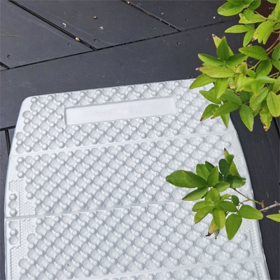 น้ําหนัก 99 กรัม หม้อนอนผสมผสม ultralight Pearl White ประหยัดพื้นที่ PE Foam Mat