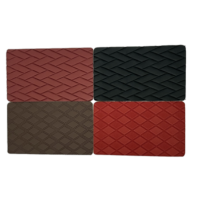 เครื่องขีดผ้า PVC สีเทียมผิวหนังประดิษฐ์ด้วยสปอง สําหรับปิดเก้าอี้รถ