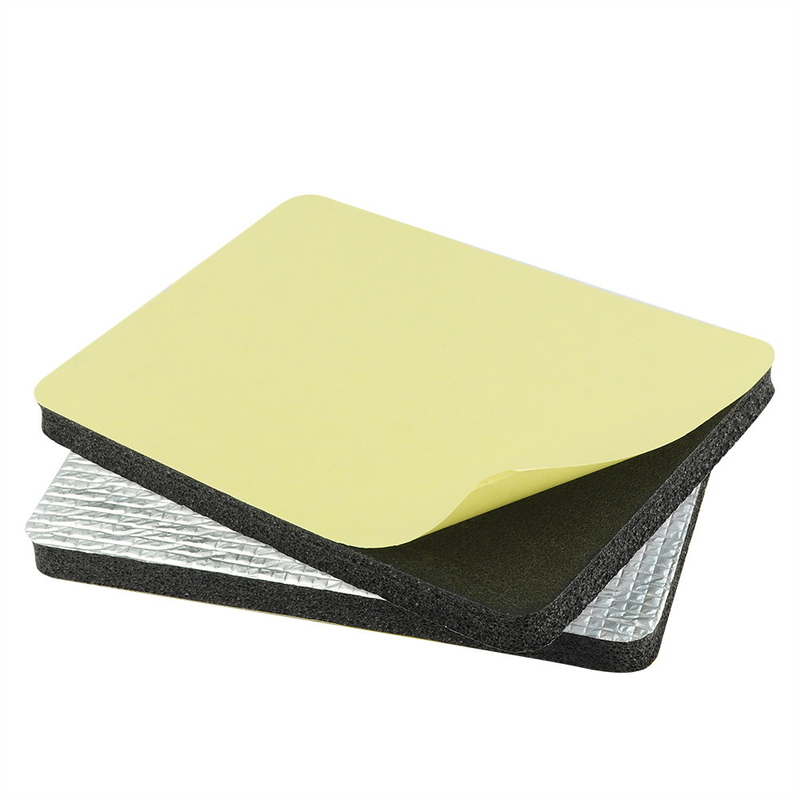 สายดัดตัวเอง XPE HVAC Insulation Foam Laminated Silver Aluminum Foil สําหรับการปรับระบายน้ํา