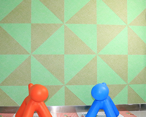 การแสดง Wall Series Anti Fouling 3D Foam Wallpaper Outdoor สําหรับสํานักงาน ร้านอาหาร