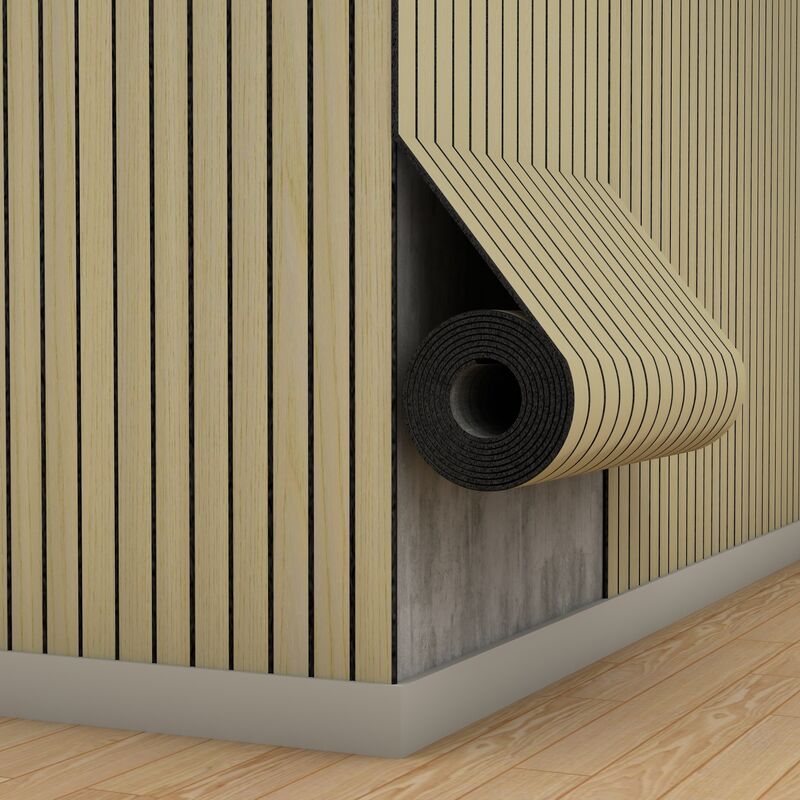 การป้องกันพีวีซีทนไฟวอลล์เปเปอร์แผงผนังไม้ที่มีความยืดหยุ่นสำหรับตกแต่งบ้าน