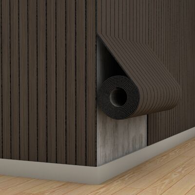 วอลล์เปเปอร์กระดานกระจังหน้าไม้ระแนงนุ่ม IXPE ทนคราบสำหรับการตกแต่งอาคารสำนักงาน